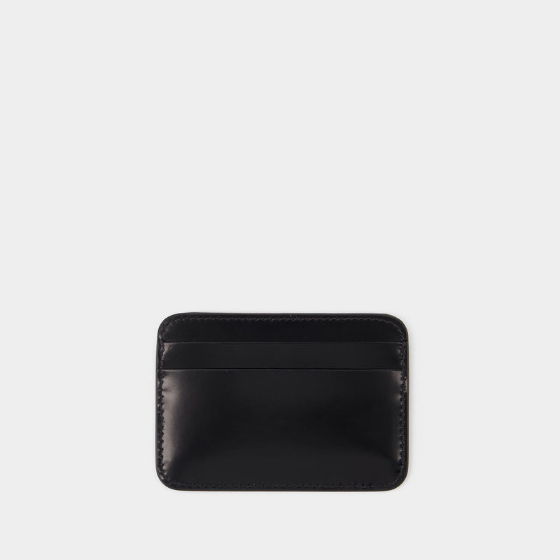 Porte-Carte - Acne Studios - Cuir - Noir