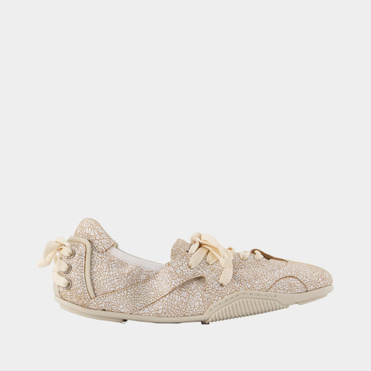 Sneakers Fn Wn Shoe000940 - Acne Studios - Cuir - Ivoire