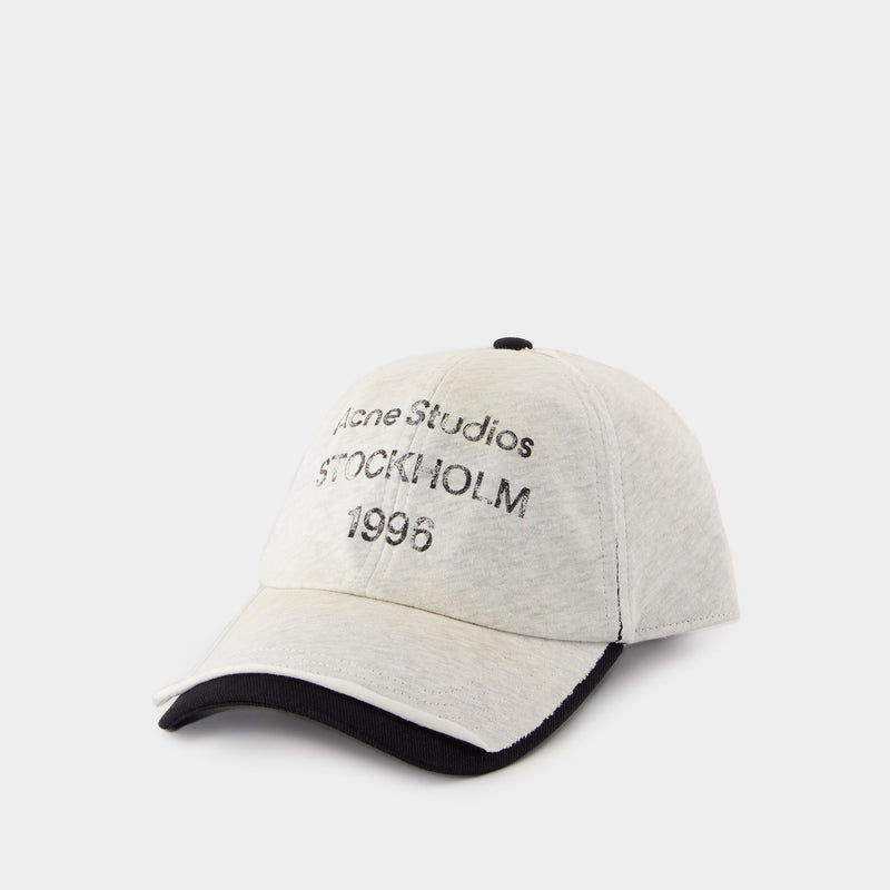 Casquette Carliy 1996 - Acne Studios - Coton - Blanc