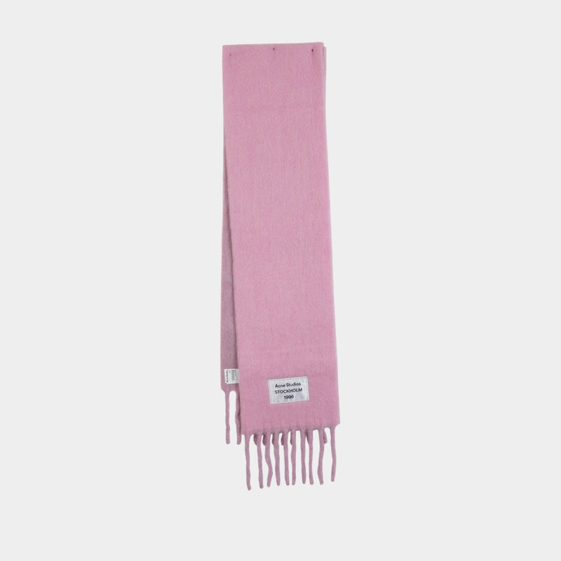 Écharpe - Acne Studios - Laine - Rose