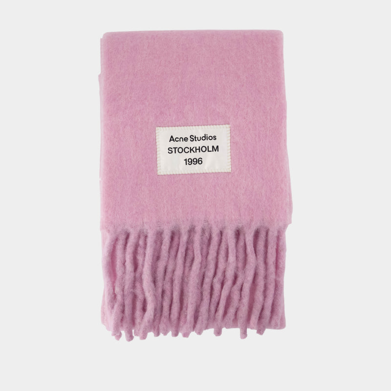 Écharpe - Acne Studios - Laine - Rose