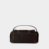 Sac Porté Épaule Multipocket Vintage - Acne Studios - Cuir - Marron