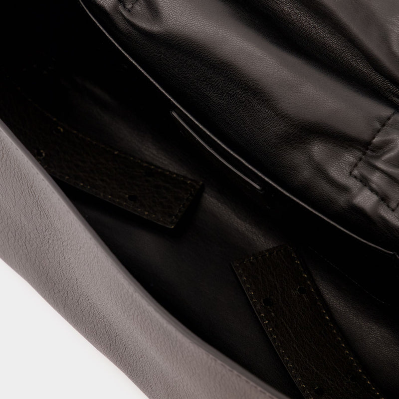 Sac Porté Épaule Multipocket Vintage - Acne Studios - Cuir - Marron