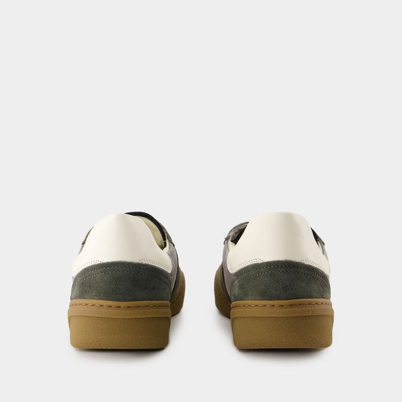 Sneakers Bars M - Acne Studios - Cuir - Gris