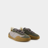 Sneakers Bars M - Acne Studios - Cuir - Gris