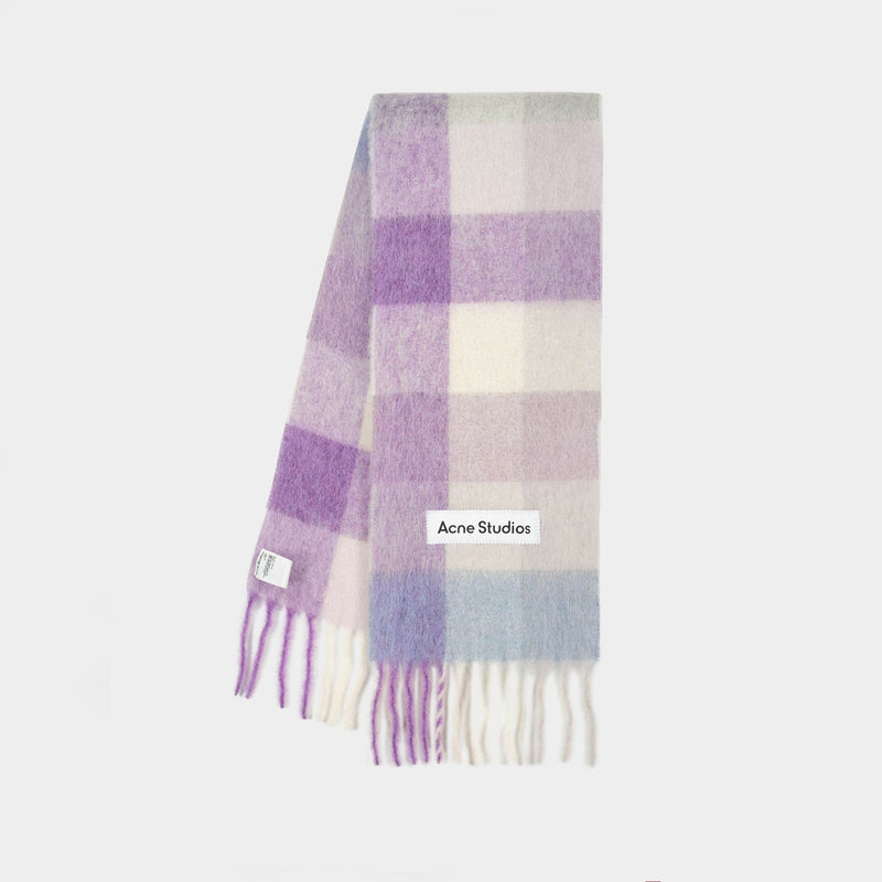 Écharpe Vally - Acne Studios - Laine - Violet