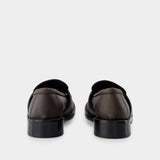 Mocassins Bargot Sludge - Acne Studios - Nylon - Marron