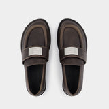 Mocassins Bargot Sludge - Acne Studios - Nylon - Marron