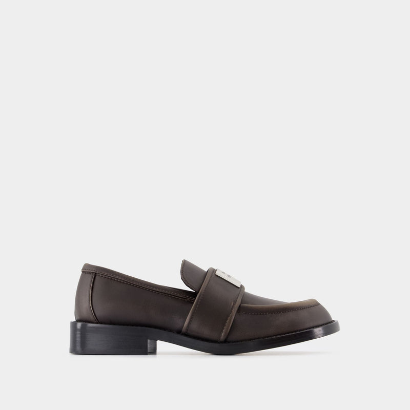 Mocassins Bargot Sludge - Acne Studios - Nylon - Marron