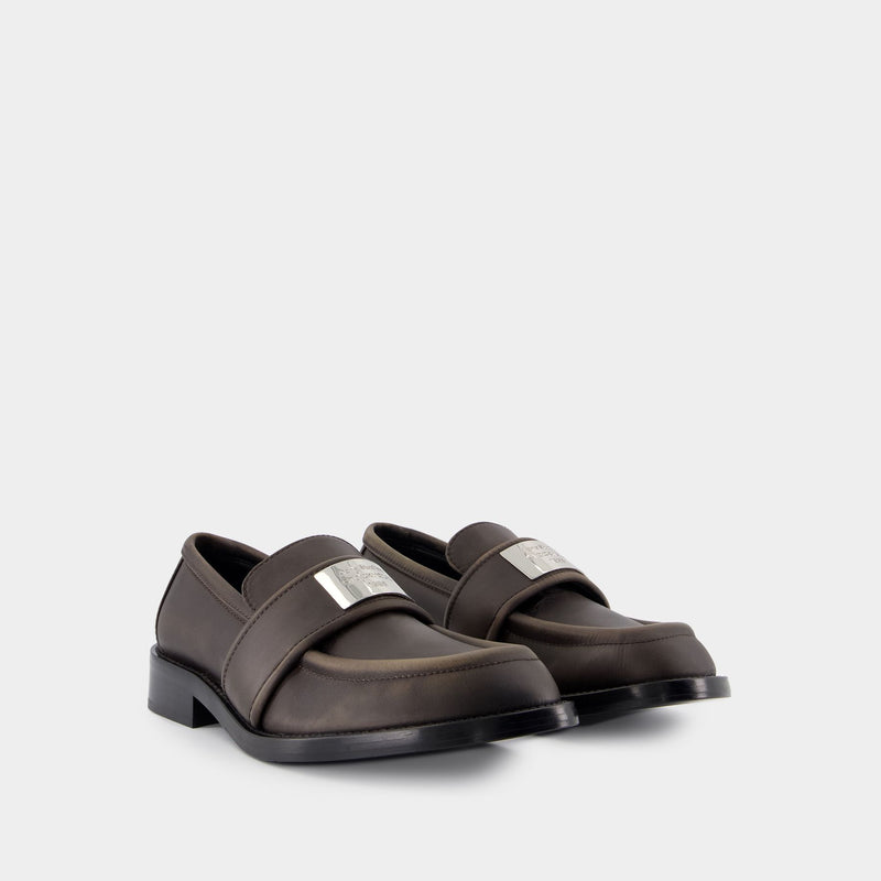 Mocassins Bargot Sludge - Acne Studios - Nylon - Marron