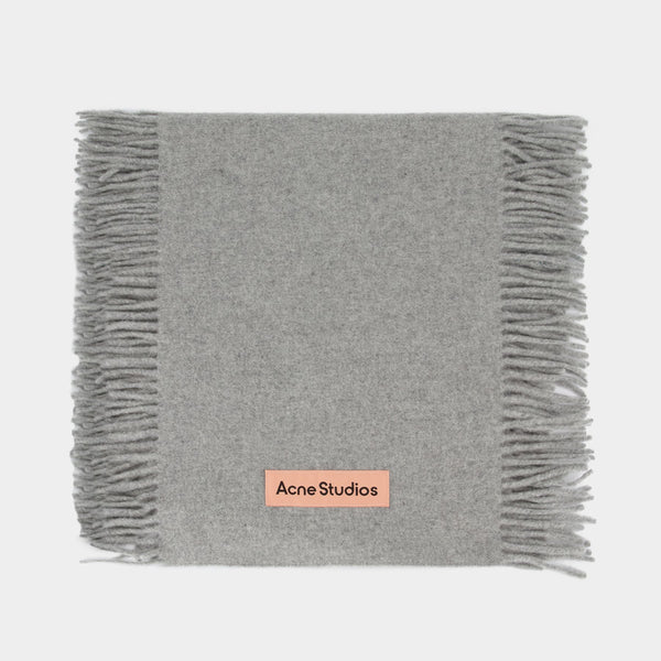 Écharpe Fn Ux Scar000429 - Acne Studios - Laine - Gris