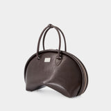 Sac Porté Épaule Bowlina - Acne Studios - Cuir - Marron