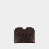 Porte-Carte - Acne Studios - Cuir - Marron