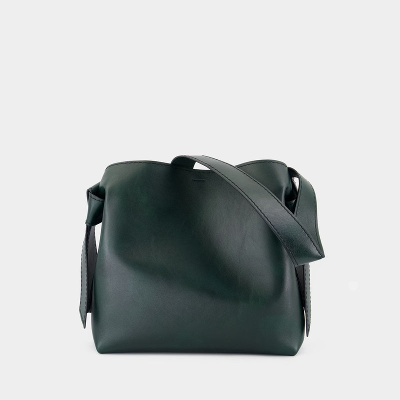 Sac Porté Épaule Musubi Midi - Acne Studios - Cuir - Vert