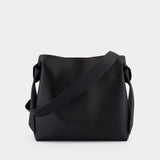 Sac Porté Épaule Musubi Midi - Acne Studios - Cuir - Noir