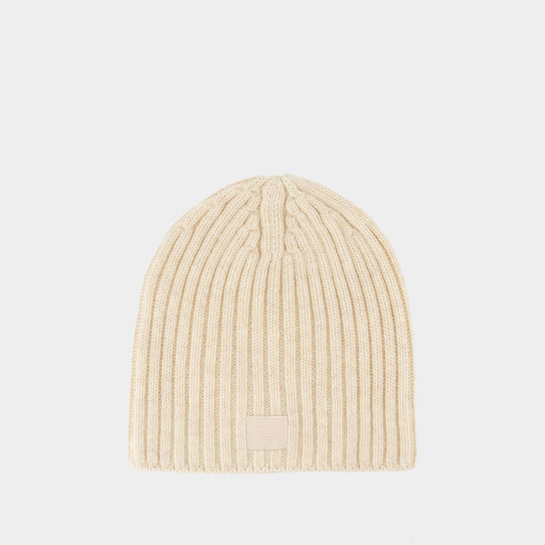 Bonnet Kubi Yak - Acne Studios - Laine - Beige