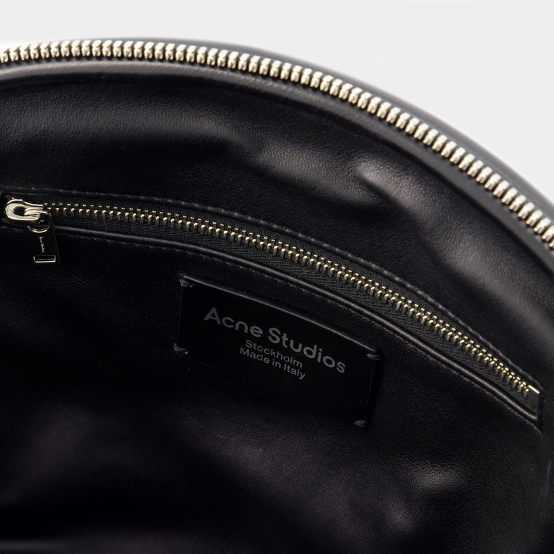 Sac Porté Épaule Bowlina Mini - Acne Studios - Cuir - Noir