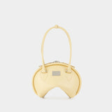 Sac Porté Épaule Bowlina Mini - Acne Studios - Cuir - Jaune