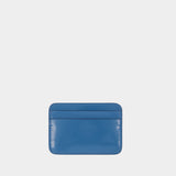 Porte Carte - Acne Studios - Cuir - Bleu