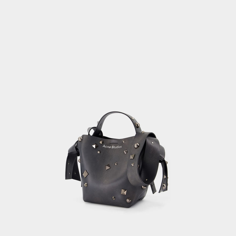 Sac À Bandoulière Musubi Mini - Acne Studios - Cuir - Noir