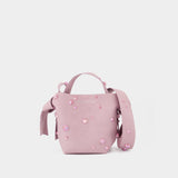 Sac À Bandoulière Musubi Mini - Acne Studios - Cuir - Rose