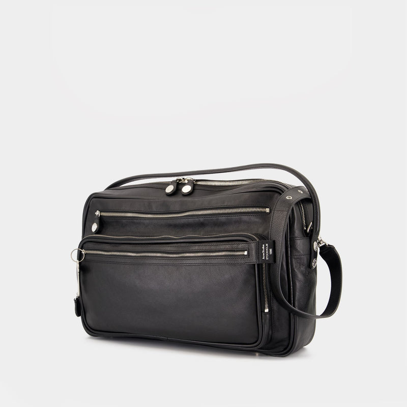 Sac À Bandoulière Camero - Acne Studios - Cuir - Noir