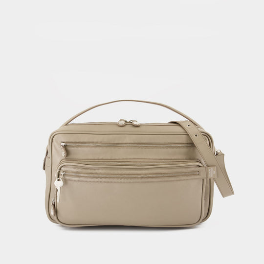 Sac À Bandoulière Camero - Acne Studios - Cuir - Beige