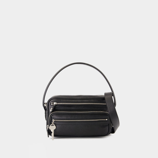 Sac À Bandoulière Camero Small - Acne Studios - Cuir - Noir