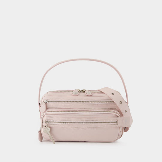 Sac Porté Épaule - Acne Studios - Cuir - Rose