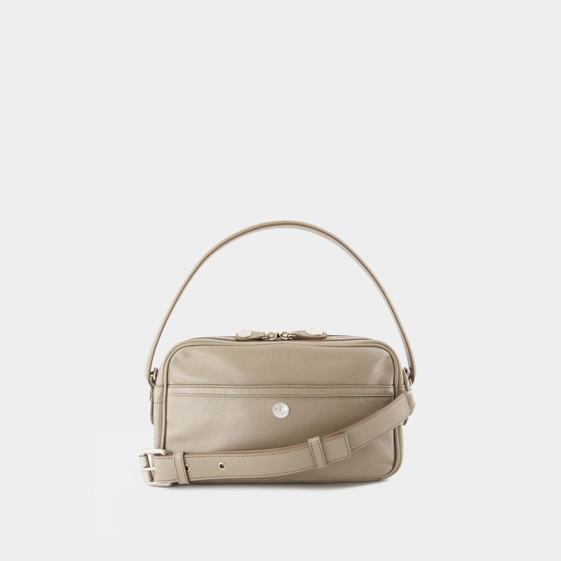 Sac À Bandoulière Camero Small - Acne Studios - Cuir - Beige