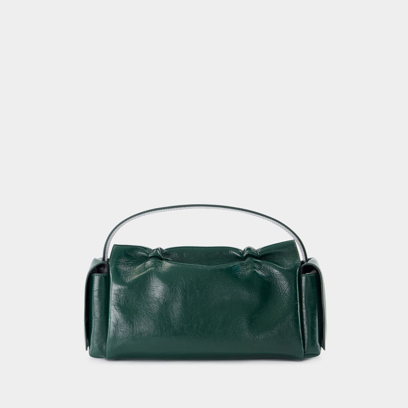 Sac Porté Épaule Multipocket Lux - Acne Studios - Cuir - Vert