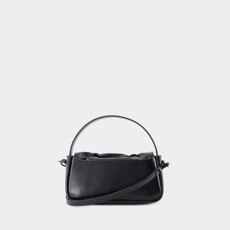 Sac À Bandoulière Multipocket Micro Lux - Acne Studios - Cuir - Noir