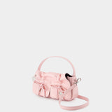 Sac À Bandoulière Multipocket Micro Lux - Acne Studios - Cuir - Rose