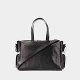 Sac Porté Épaule Multipocket - Acne Studios - Cuir - Noir