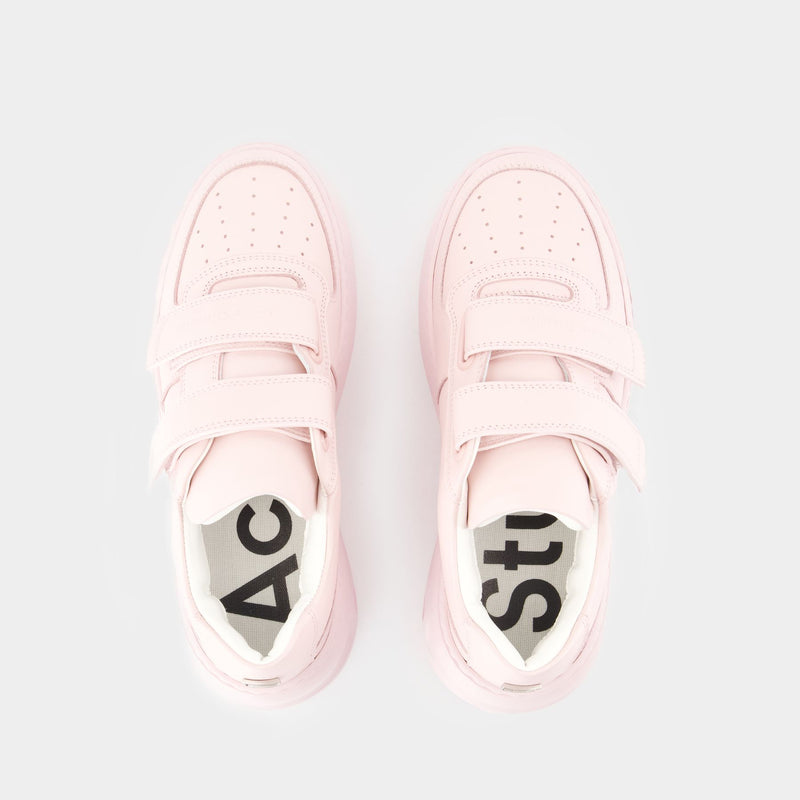 Sneakers Steffey U Friend - Acne Studios - Cuir - Rose