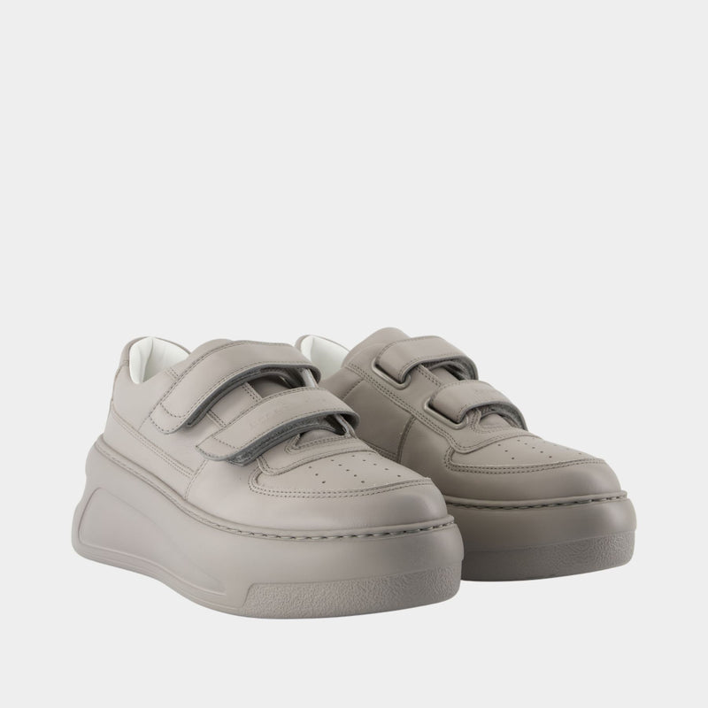 Sneakers Steffey U Friend - Acne Studios - Cuir - Gris