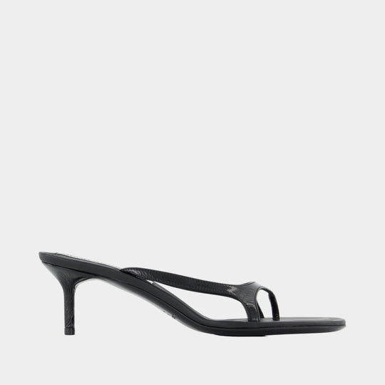 Sandales - Acne Studios - Cuir - Noir