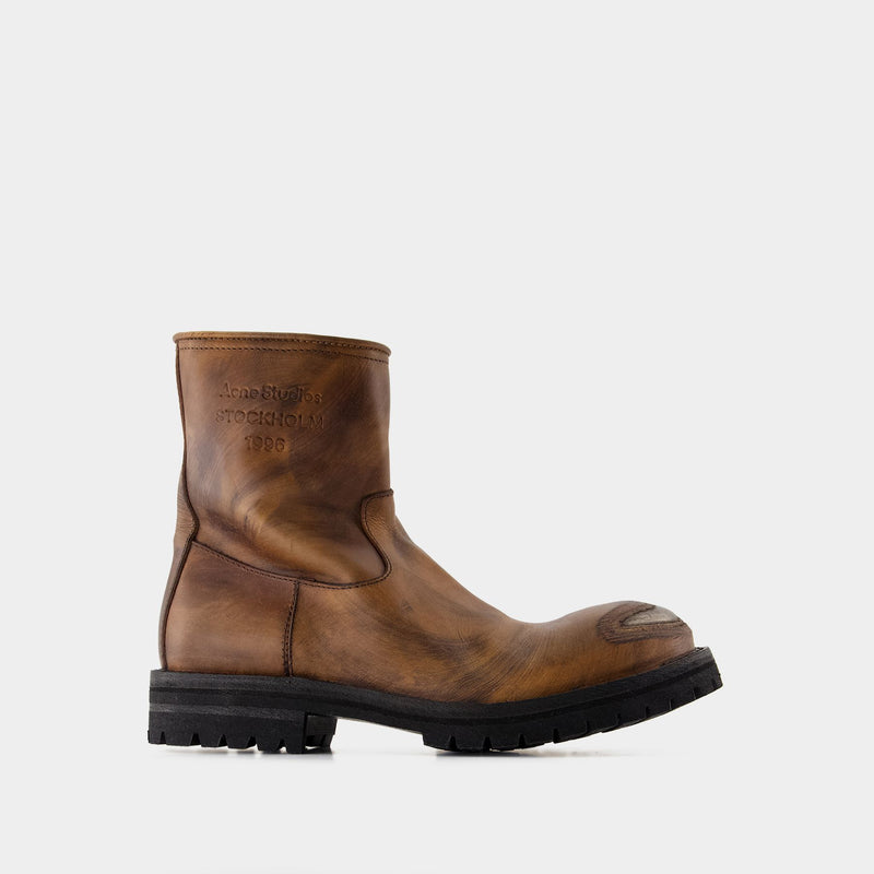 Bottines - Acne Studios - Cuir - Marron