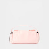 Sac Porté Épaule Multipocket Lux - Acne Studios - Cuir - Rose