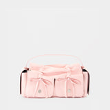 Sac Porté Épaule Multipocket Lux - Acne Studios - Cuir - Rose