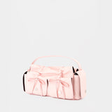 Sac Porté Épaule Multipocket Lux - Acne Studios - Cuir - Rose