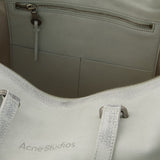 Sac Porté Épaule Multipocket - Acne Studios - Cuir - Blanc