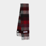 Écharpe - Acne Studios - Laine - Rouge