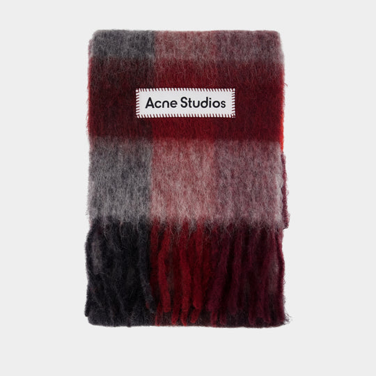 Écharpe - Acne Studios - Laine - Rouge