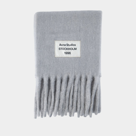 Écharpe - Acne Studios - Laine - Gris