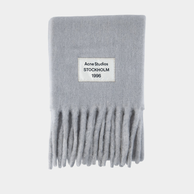 Écharpe - Acne Studios - Laine - Gris