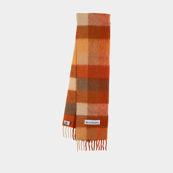 Écharpe - Acne Studios - Laine - Orange