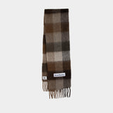 Écharpe - Acne Studios - Laine - Marron