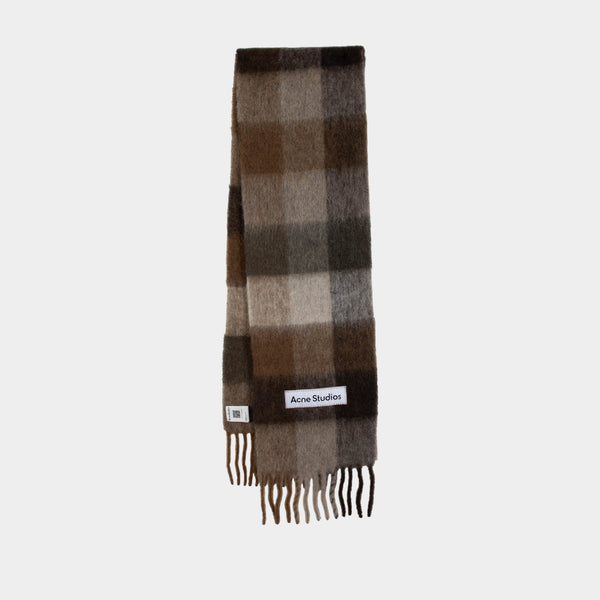 Écharpe - Acne Studios - Laine - Marron