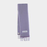 Écharpe - Acne Studios - Laine - Violet
